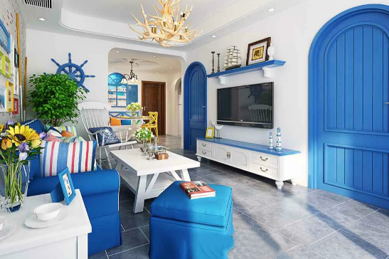 地中海别墅风格装修设计，在家体验异域风情