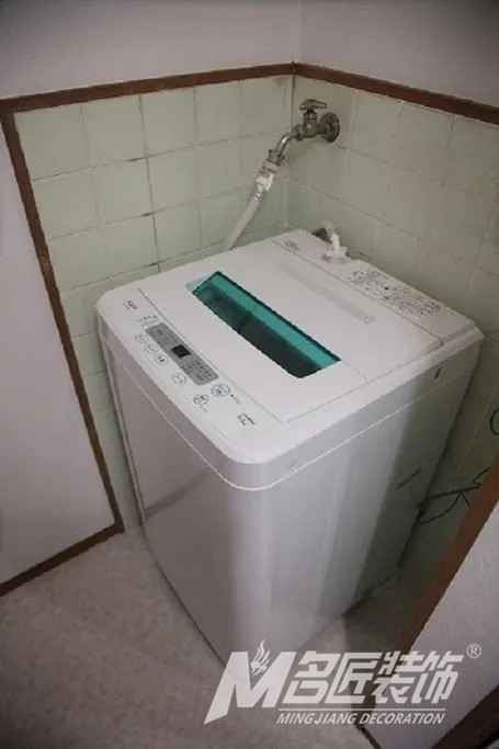 日式风格装修-洗衣机