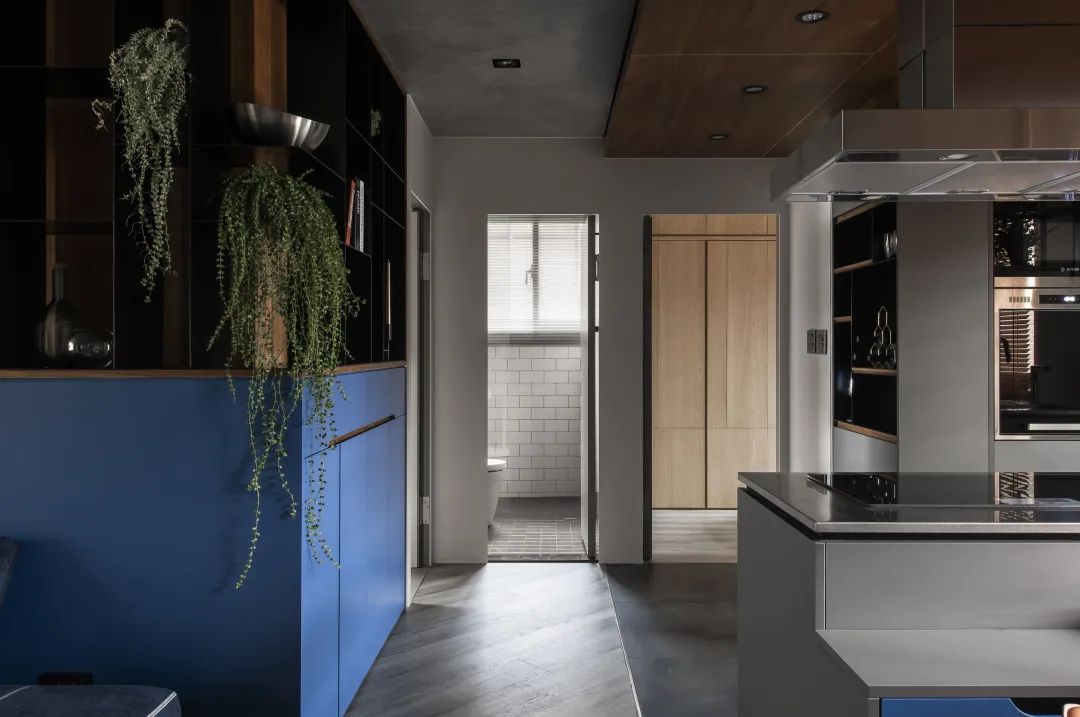 装修案例现代风格室内装修效果图-开放式厨房