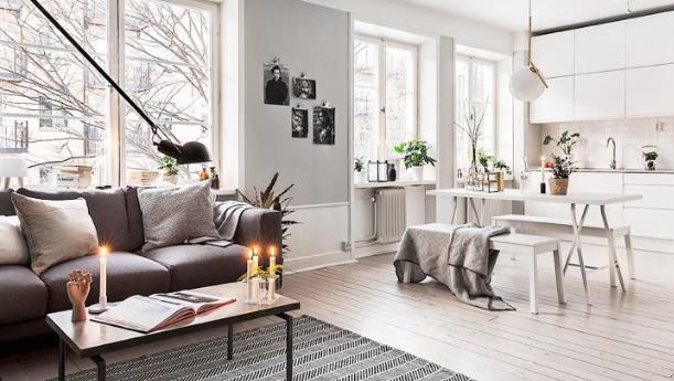 北欧风格设计的客厅家具优势