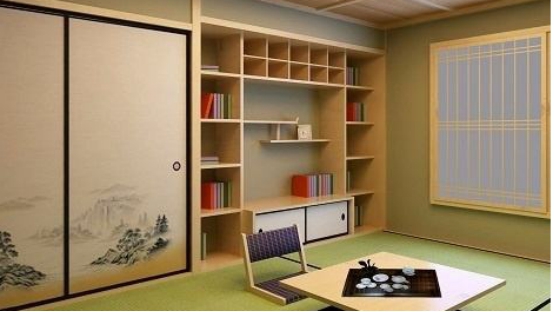 日式风格室内装修设计家具
