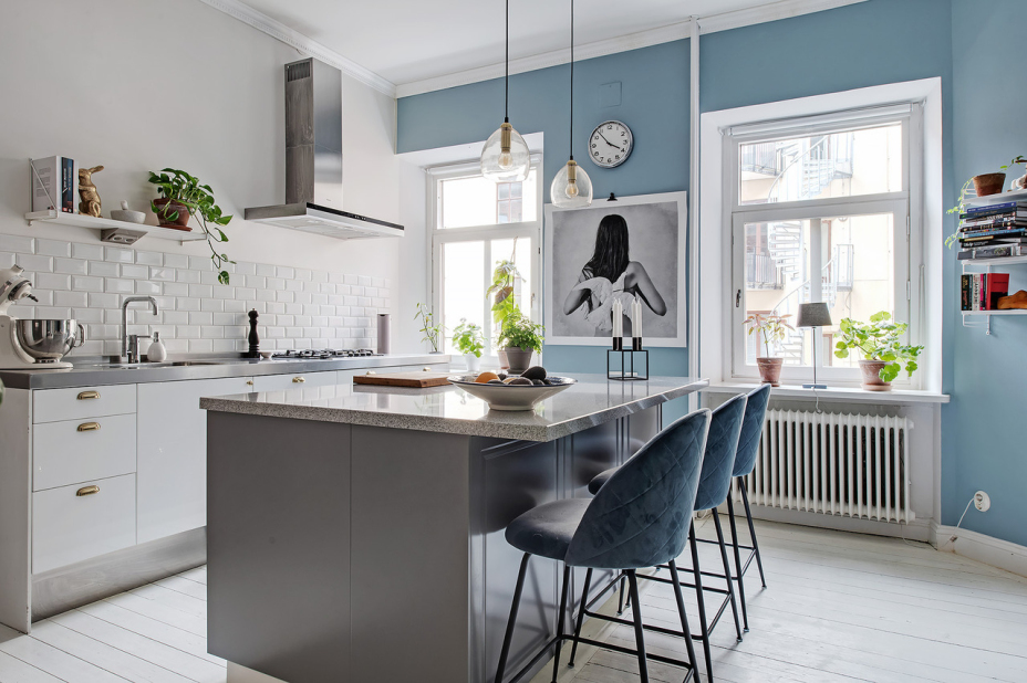 北欧风格室内家装案例效果图-厨房