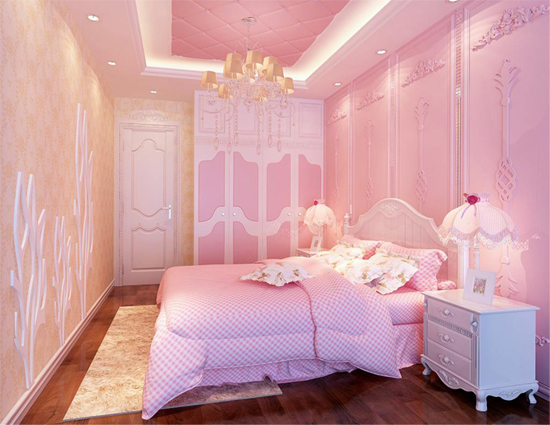 卧室装修设计粉红佳人