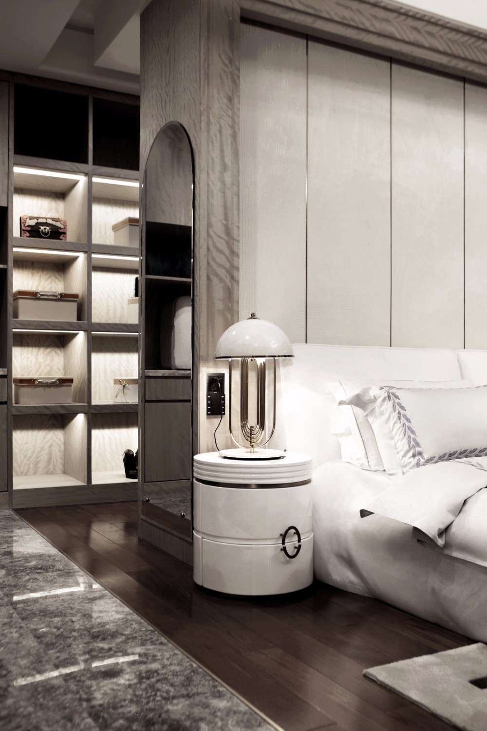 现代简约风格室内设计家装案例-卧室