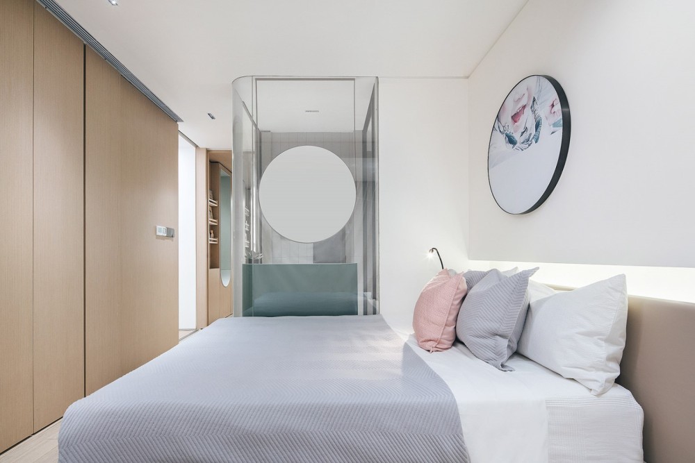 现代简约风格公寓室内设计案例-卧室
