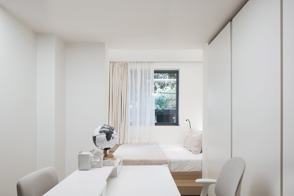 现代简约风格公寓室内设计案例-办公区