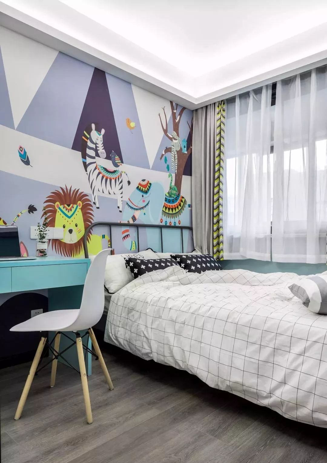 现代简约风格室内设计家装案例-儿童房