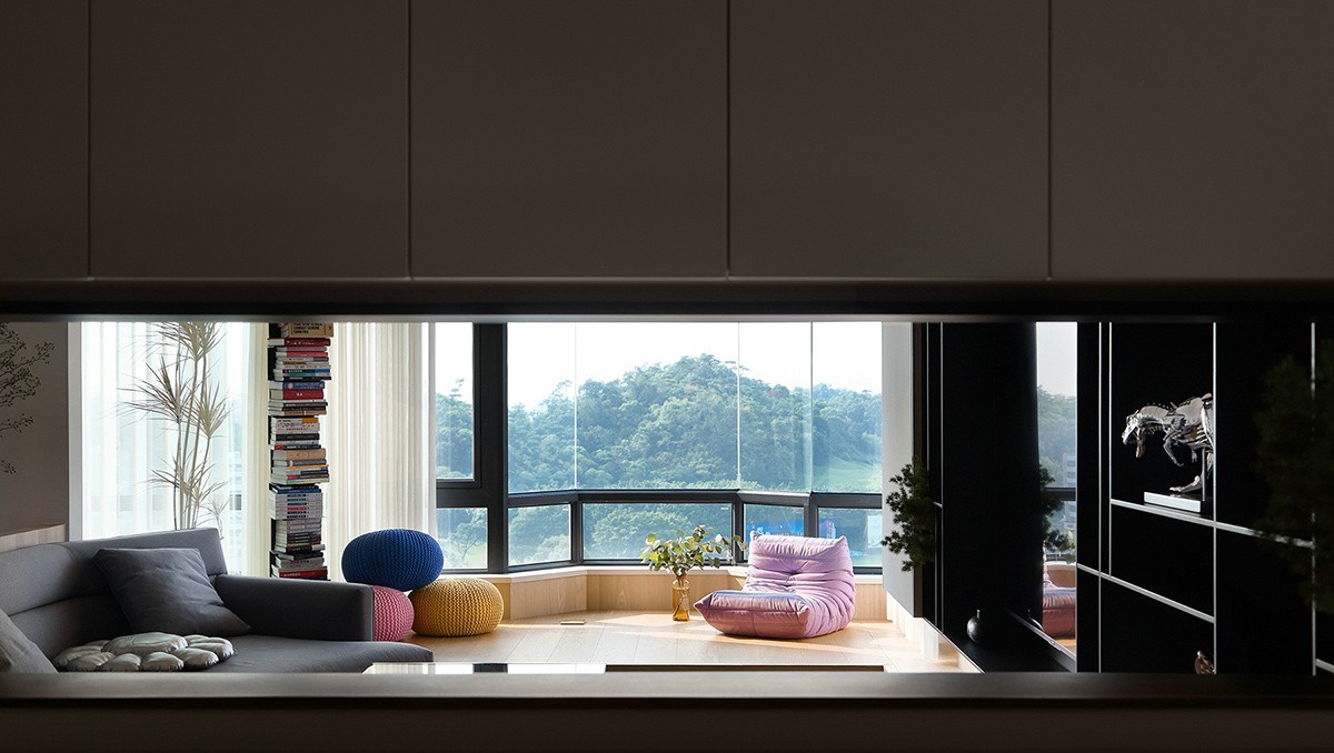 现代极简风格室内设计家装案例-窗台