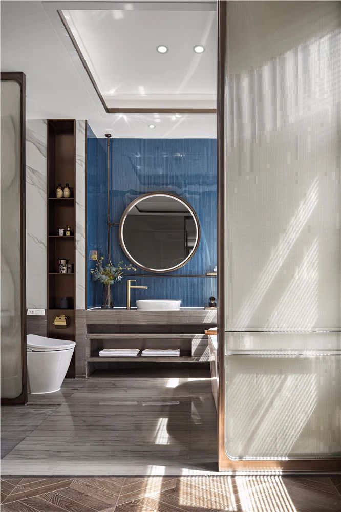 新中式风格室内设计家装案例-卫生间