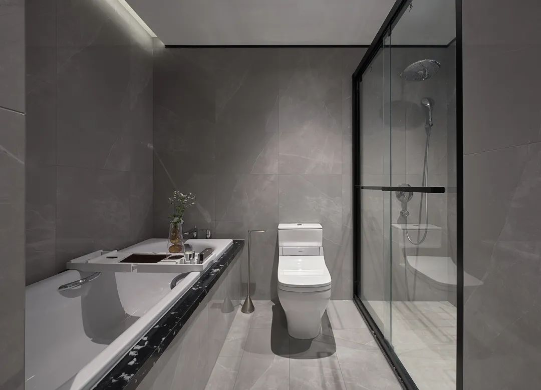 新中式风格室内设计家装案例-卫生间淋浴区