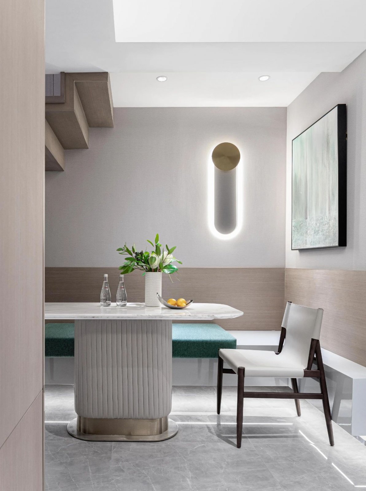 现代简约风格室内设计家装案例-餐厅