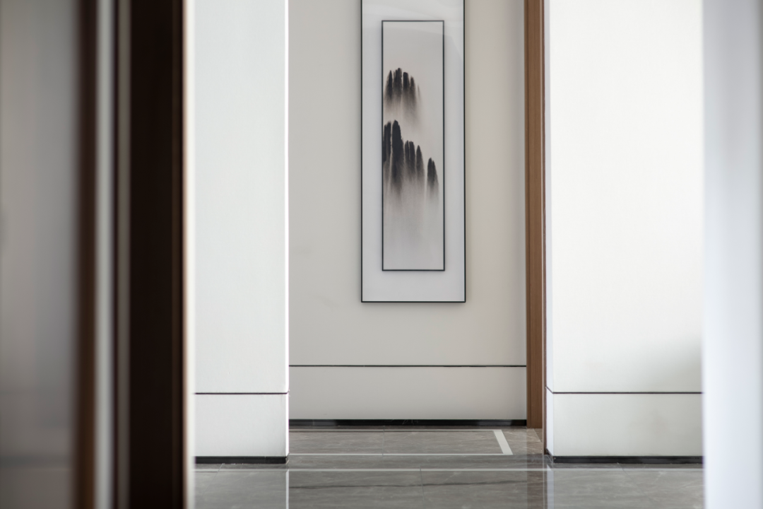 新中式风格室内设计家装案例-走廊