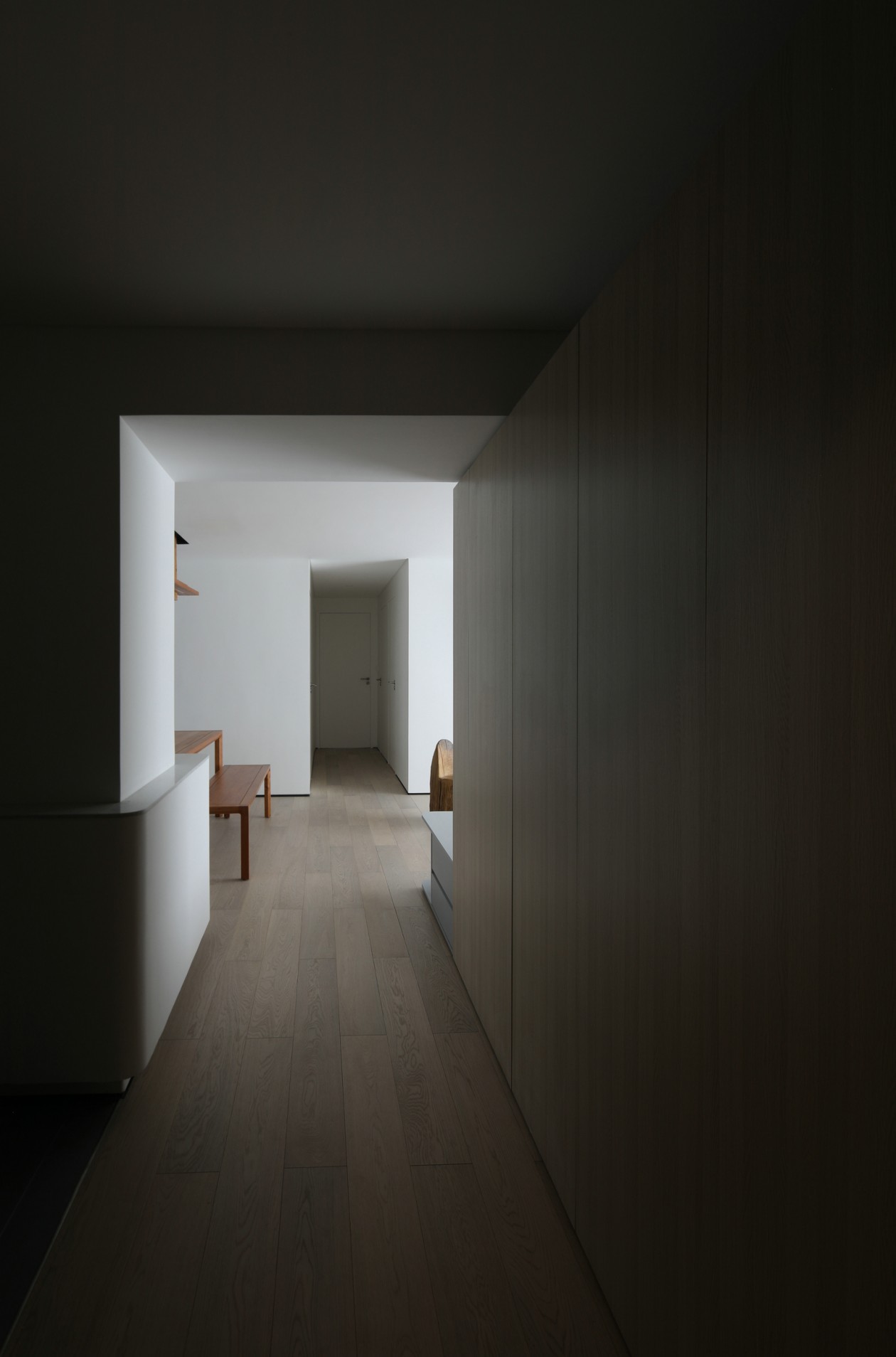 现代极简风格室内设计家装案例-走廊